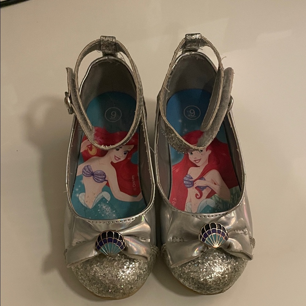 Disney Silver Sparkle Dress Shoes